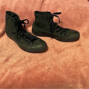 All black converse